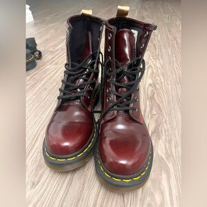 Dr. Marten Red Boots